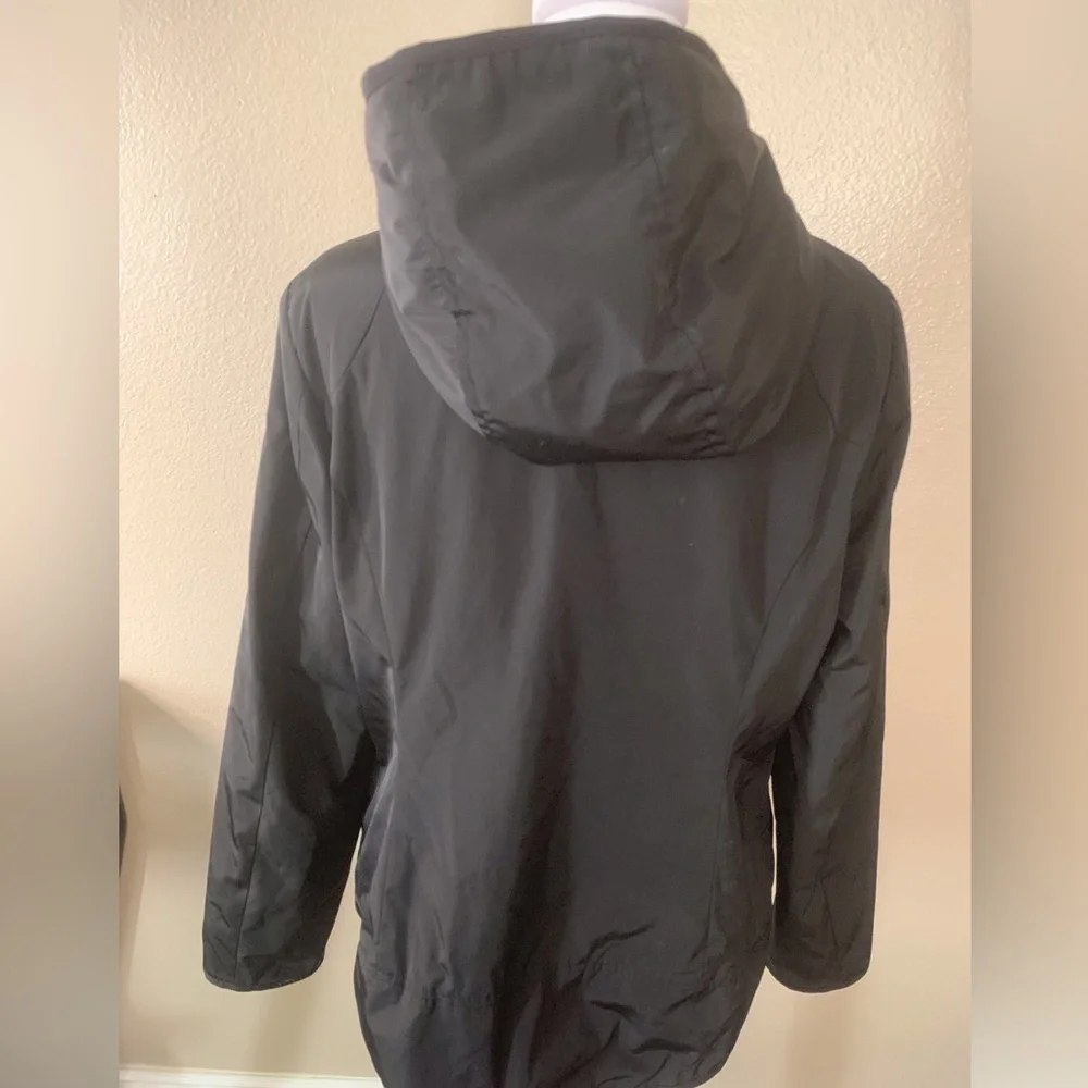 Michael Kors Women's Black Hooded Jacket - Picture 7 of 7